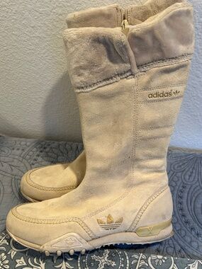 Vintage Adidas Midiru High Arosa Racing boots Suede